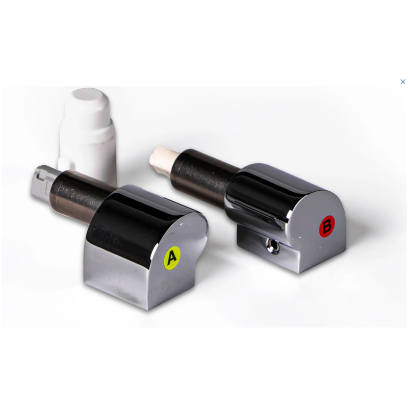 KIT BISAGRAS CROMO MERIDIAN-N/GAP CAIDA AMORTIGUADA