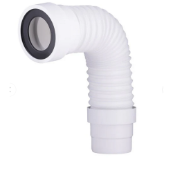 Manguito flexible de inodoro