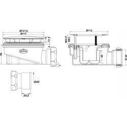 Valvula desgue ducha jimten